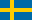 Lnderflagge Schweden