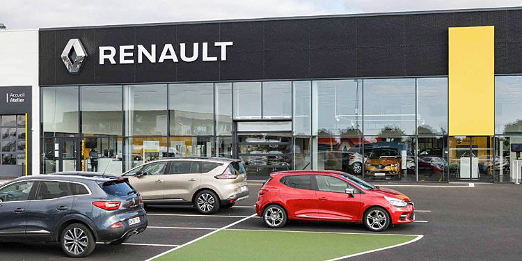 Neues Auendesign fr die Renault-Hndler