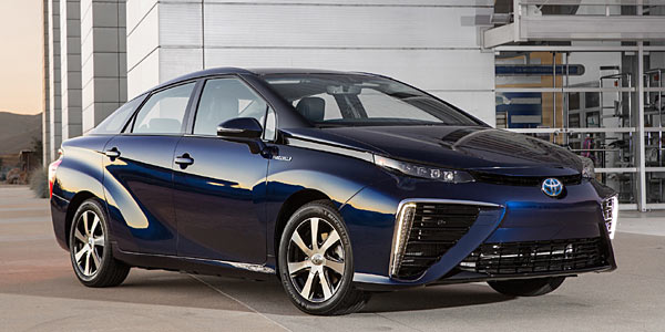 Toyota Mirai: Brennstoffzellen-Auto kommt im Herbst