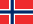 Länderflagge Norwegen