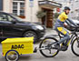 ADAC-Straßenwacht kommt mit dem Fahrrad