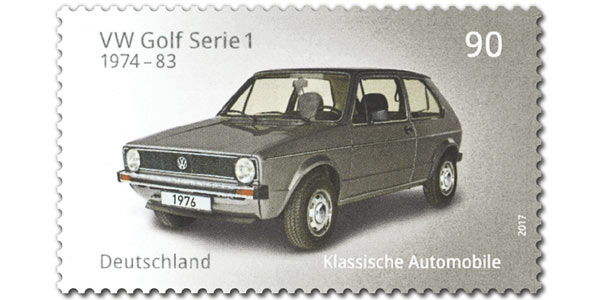 Post bringt Sondermarke mit dem VW Golf I