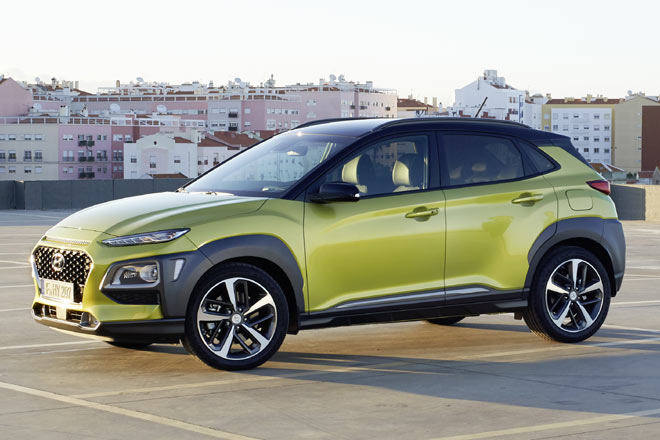 Gestatten, Hyundai Kona. Mit dem neuen Modell ergänzt der koreanische Autobauer seine SUV-Palette nach unten ins zukunfträchtige Kleinwagen-Segment