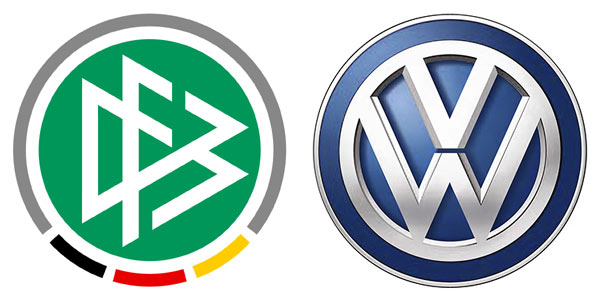 Fußball-Sponsoring: VW gewinnt National-Duell
