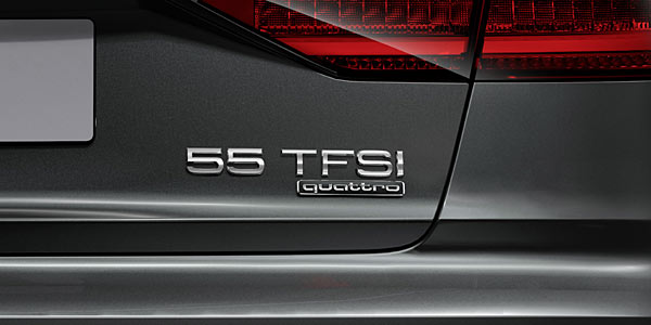 Audi führt neue Typenbezeichnungen ein