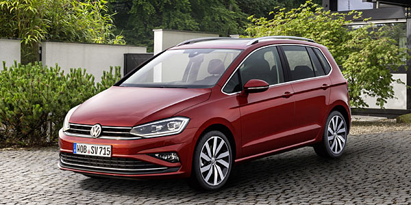 VW: Facelift für den Golf Sportsvan