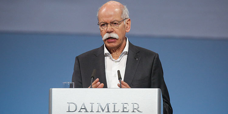 Daimler: Dieter Zetsche hört 2019 auf