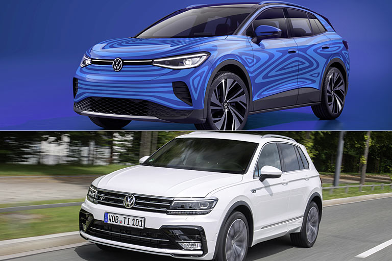 Der Vergleich mit dem Tiguan zeigt, wie wenig sich VW noch um gestalterische Qualität und eigenständiges, zeitloses Markendesign kümmert