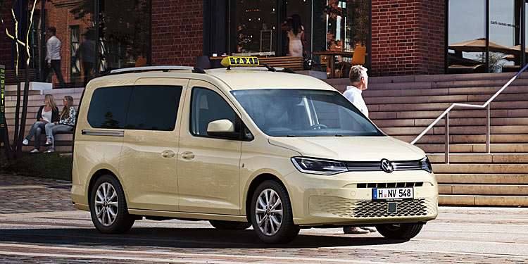 VW liefert Caddy als Taxi ab Werk