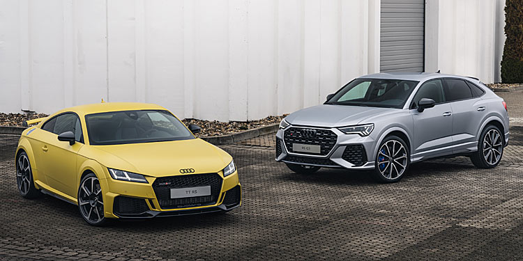 Audi: Neue Mattlacke für zwei Baureihen