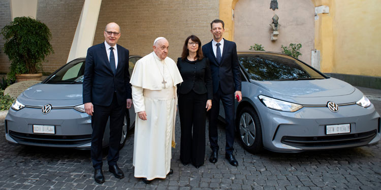 VW: Elektroautos fr die Papst-Flotte