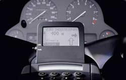 Neu: Navigationssystem für die BMW K 1200 LT; Bild: BMW AG