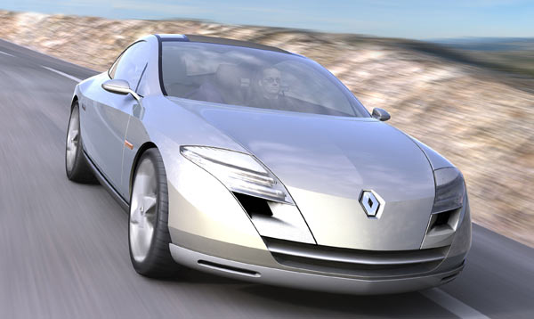 Blick auf den Renault-Rhombus: Einen Khlergrill im klassischen Sinn gibt es nicht. LED-Scheinwerfer mit dynamischem Kurvenlicht