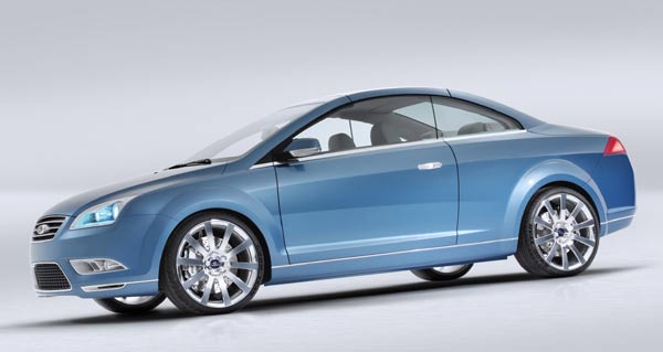 Erstmals setzt auch Ford auf ein klappbares Stahldach  la SLK oder Peugeot 307CC