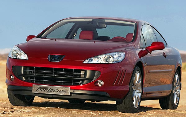 Die »Prologue«-Studie ist weitgehend seriennah: So wird das Peugeot 407 Coup aussehen