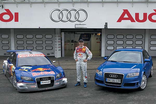 Das DTM-Sondermodell ist eine Reminiszenz an die für Audi erfolgreiche DTM-Saison 2004