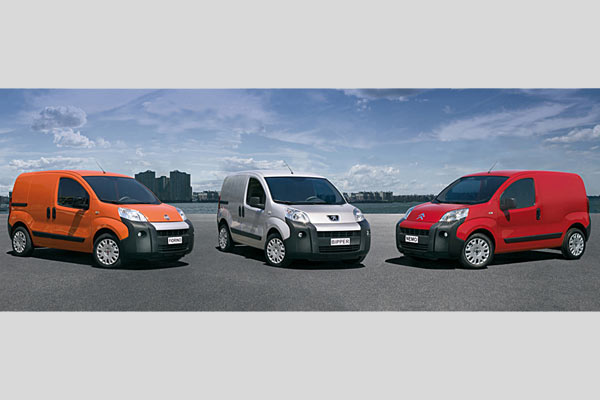 Dreieiige Zwillinge: Gestatten, Fiat Fiorino, Peugeot Bipper und Citroën Nemo