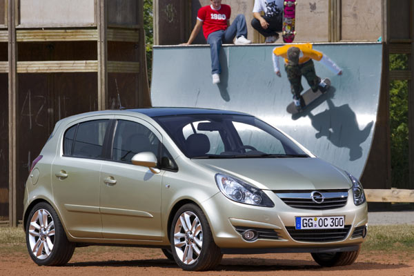 Das aktuelle Modell soll nach Opel-Doktrin »frech« wirken und wird also so fotografiert