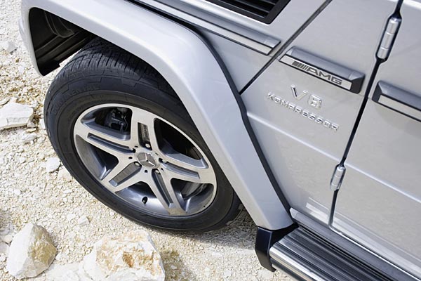 Auf die 19-Zoll-Rder zieht Mercedes knftig minimal schmalere Reifen (275er statt 285er) auf