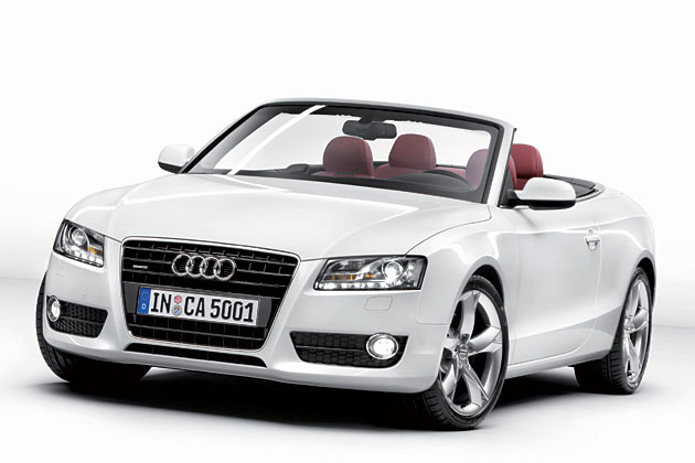 So rein, so weiß, so neu: Gestatten, Audi A5 Cabriolet