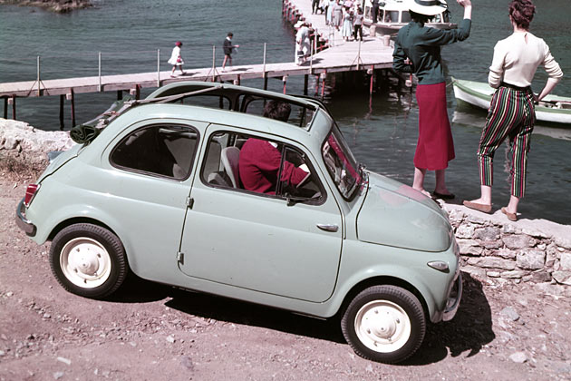 Das Prinzip orientiert sich am Original aus den 1950er-Jahren. Angetrieben wurde der »Nuova 500« von einem Zweizylinder-Motor im Heck mit 13,5 PS