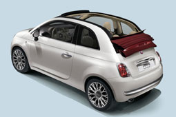 Fiat 500C: Traditionell Offen