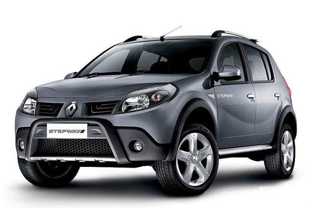 In Südamerika wird das Auto mit etwas aggressiverer Front als Renault Sandero Stepway verkauft
