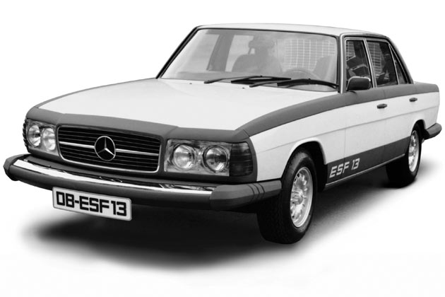 In den frhen 1970er-Jahren baute Mercedes ber 30 ESF, vier davon wurden ffentlich vorgestellt
