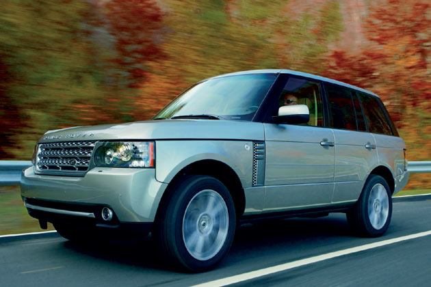 Facelift für den Range Rover: Der Modelljahrgang 2010 gibt sich an einer überarbeiteten Frontpartie zu erkennen
