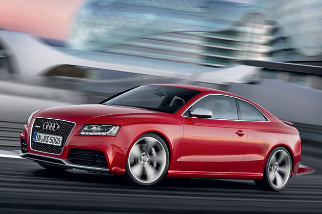 Audi krönt die A5-Baureihe mit dem RS 5 auf Coupé-Basis