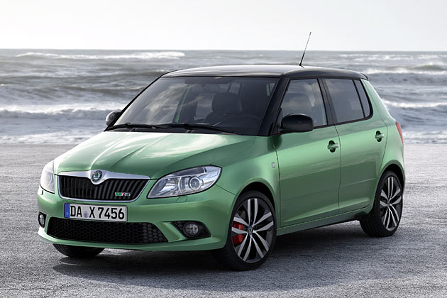 Die gerade modellgepflegte Fabia-Baureihe ergänzt Škoda bald um ein sportliches Topmodell namens RS