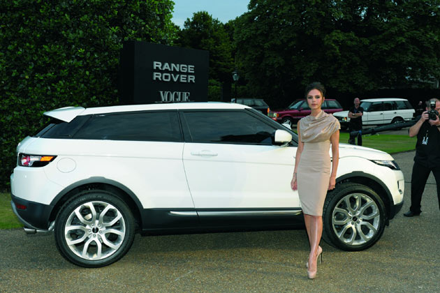 Zur neuen Kreativ-Designdirektorin von Range Rover wurde Victoria Beckham gekürt