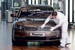 VW steigert Phaeton-Fertigung