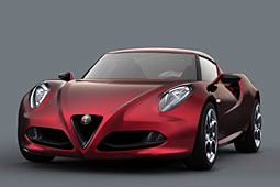 Alfa 4C: Schnittiger Zweisitzer kommt 2012