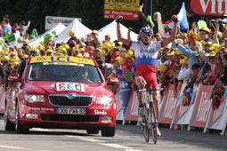 Škoda erneut Hauptsponsor der Tour de France