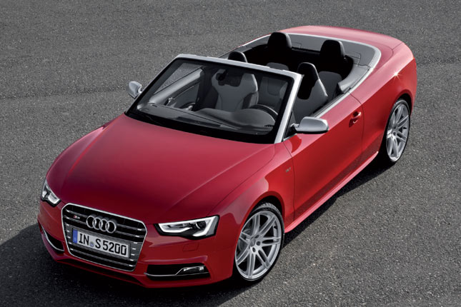 333 PS, 250 km/h, 5,4 Sekunden auf Tempo 100, 8,5 Liter Normverbrauch, ab ca. 63.000 Euro: Audi S5 Cabriolet
