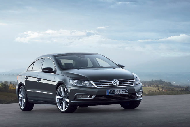 Gestatten, Volkswagen CC. Das Passat im Namen entfällt mit dem Facelift, das in Deutschland im Februar 2012 eingeführt wird