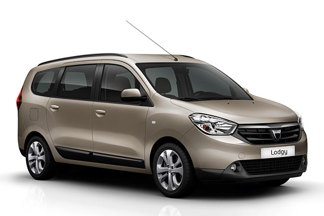 Mit dem Dacia Lodgy bringt die rumänische Renault-Tochter bereits ihre vierte Baureihe an den Start. Der bis zu siebensitzige Van ist 4,50 Meter lang