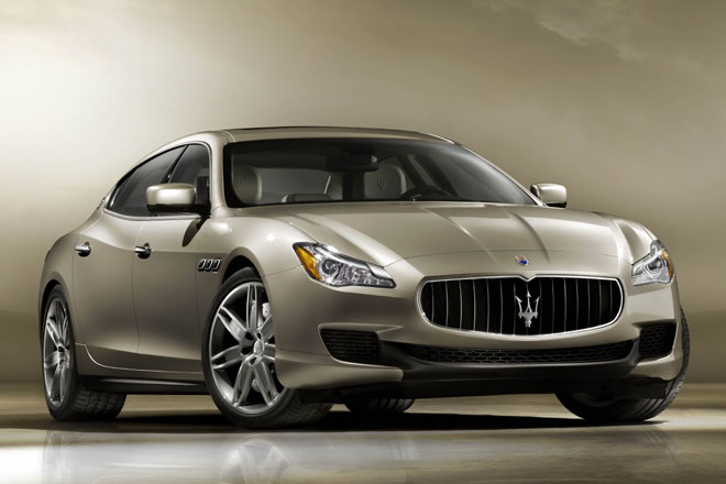 Gestatten, Maserati Quattroporte, sechste Generation. Die italienische Edel-Limousine erscheint Anfang 2013