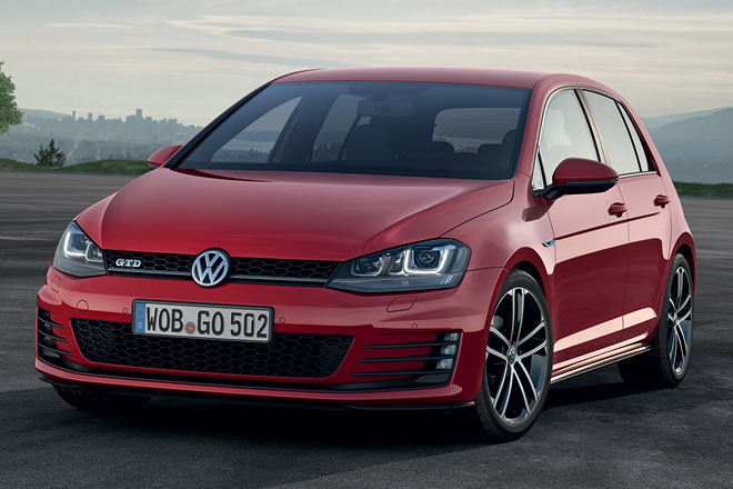 VW ergänzt die neue Golf-Generation jetzt um den GTD. Das Diesel-Topmodell kommt auf 184 PS Leistung und 380 Nm Drehmoment