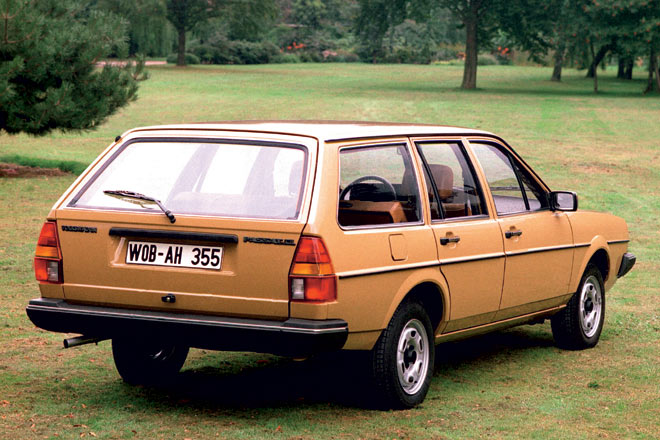 Den Nachfolger gab es wiederum mit Schräg- und Kombiheck; er wurde bis 1987 angeboten. Erstmals gab es Turbodiesel-Motoren und Allradantrieb. Der B2 wirkt schon wesentlich ansehnlicher sowohl außen als »