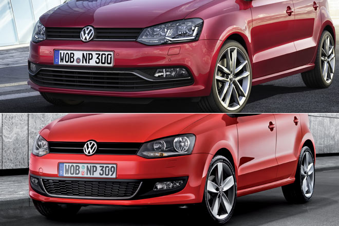Noch vor dem Golf liefert VW den Polo künftig optional mit Voll-LED-Scheinwerfern. Auch Bi-Xenon-Licht bleibt im Angebot. Optisch bleibt das Facelift sowohl aus dieser als auch »