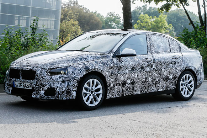 Anders als der aktuelle 1er-Hatchback will BMW die 1er-Limousine auch in den USA anbieten