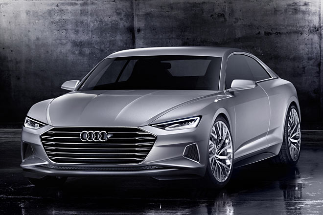 Gestatten, Audi prologue. Das Showcar gibt in L.A. einen Ausblick auf das künftige Design der Marke