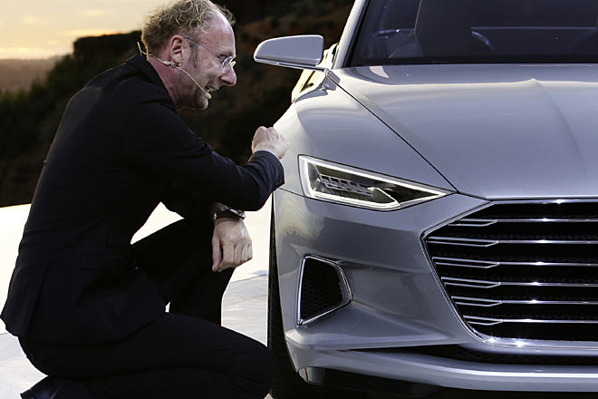 Der Prologue ist das erste Audi-Werk des neuen Chefdesigners Marc Lichte, der von VW kommt