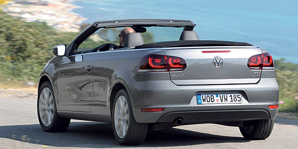 VW Golf Cabriolet: Neue Motoren, neue Radios