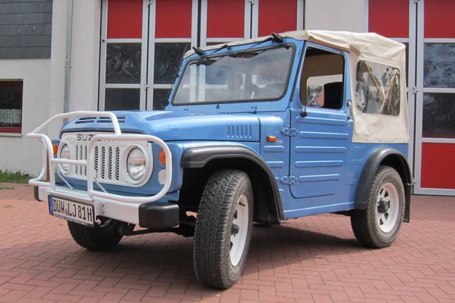 Ein Schmuckstück von Auto ist dieser Suzuki LJ. Mit diesem Typ startete Suzuki 1980 auf dem deutschen Markt